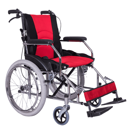 RESPİROX RMTS-02 Refakatçi Tekerlekli Sandalye | Alüminyum Hafif Model