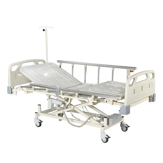 3 Motorlu Hasta Karyolası - Alüminyum Korkuluklu Plus - G-301