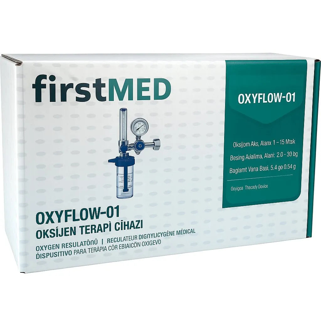 Firstmed Oksijen Terapi Cihazı Manometre Oxyflow-01