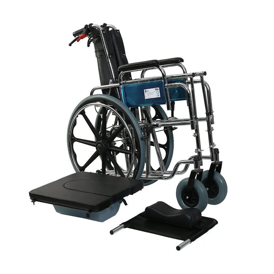 Golfi G124 Sırtı Yatar Banyo Tuvalet Sandalyesi