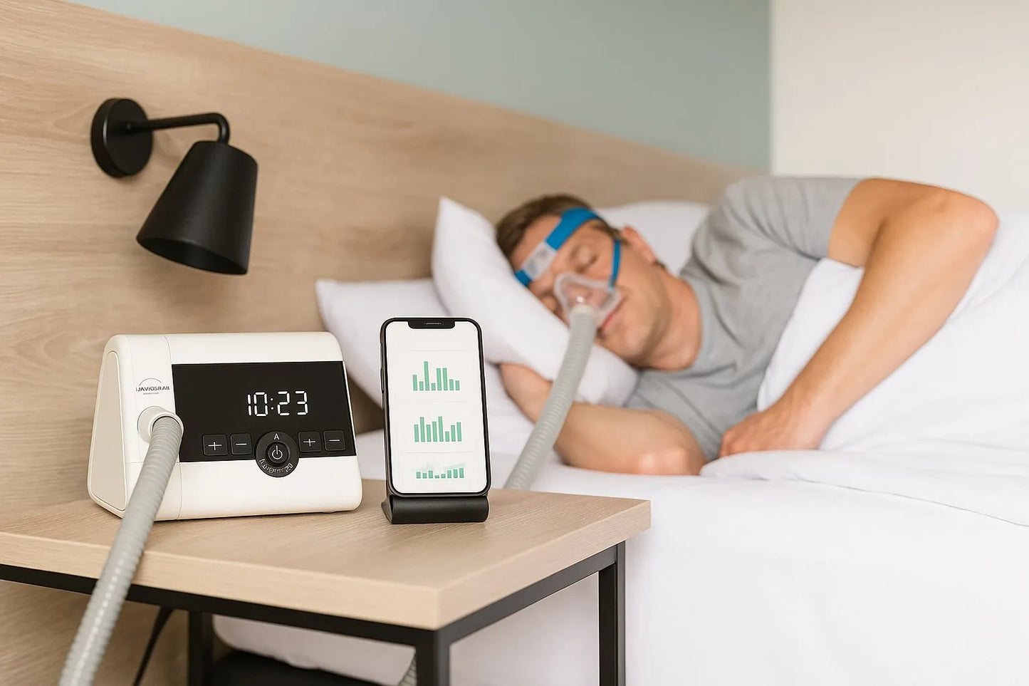 Löwenstein Prisma SOFT Plus Cpap Cihazı + Maske + Nemlendirici