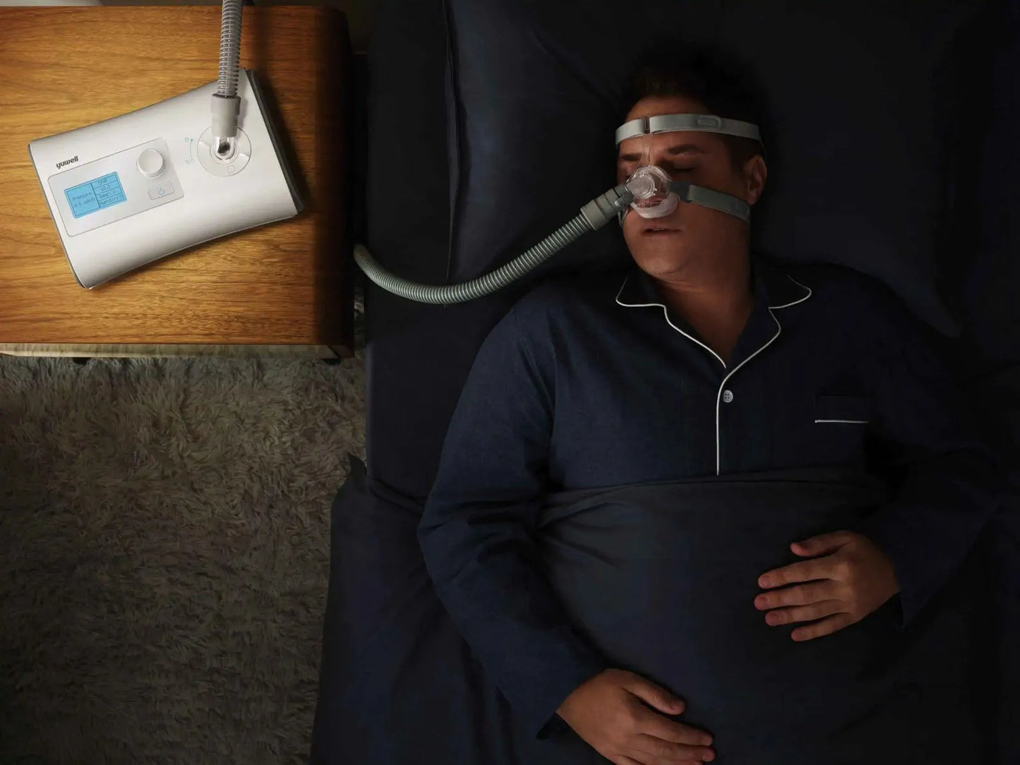 Yuwell Breathcare Yh-480 Auto Cpap Cihazı+Maske+Nemlendirici