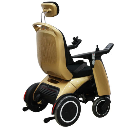 Poylin Proluxe Masaj Koltuklu Akülü Tekerlekli Sandalye P911