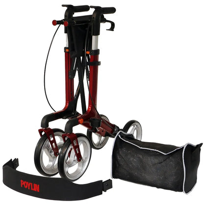 Poylin Ultra Lüks Rollatör Kırmızı P888