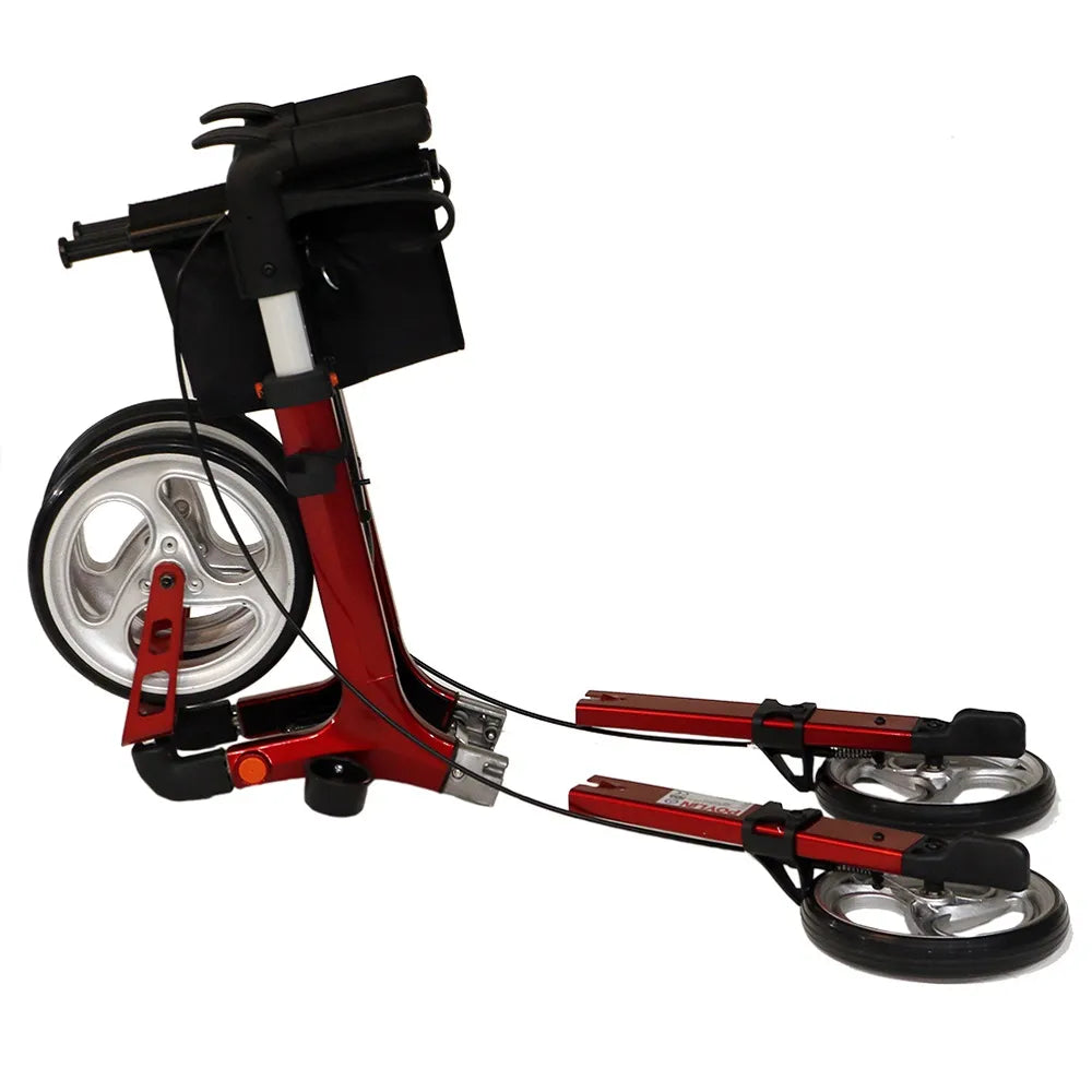 Poylin Ultra Lüks Rollatör Kırmızı P888