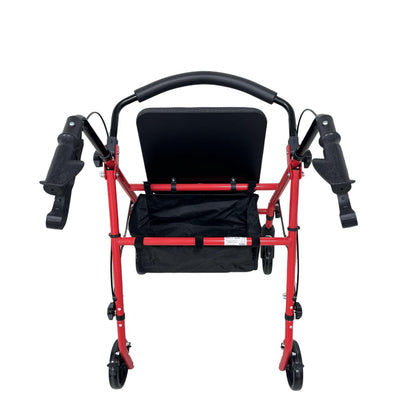 Respirox RR-01 Katlanabilir Rolatör Kırmızı