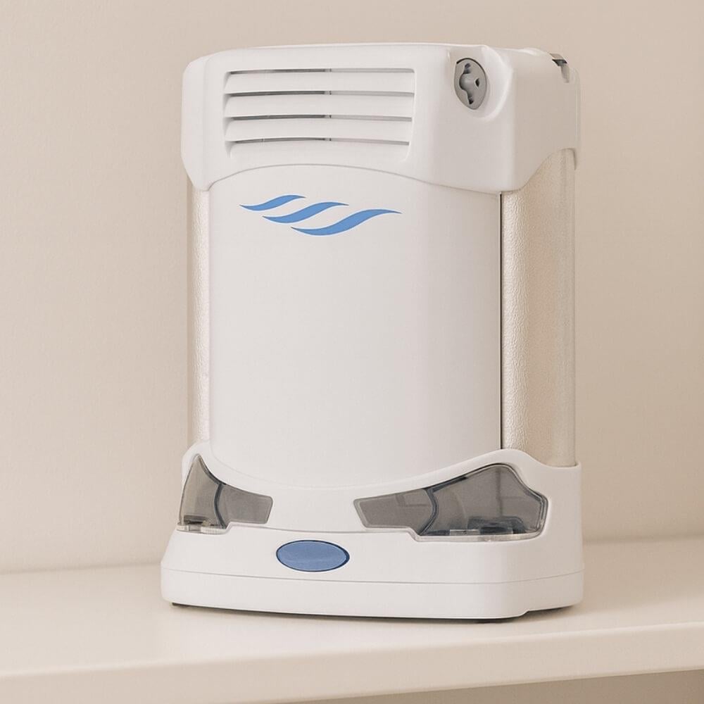 Caire Freestyle Comfort Taşınabilir Oksijen Konsantratör Tetikleme Modlu Oksijen Cihazı - 16 Cell Büyük Batarya