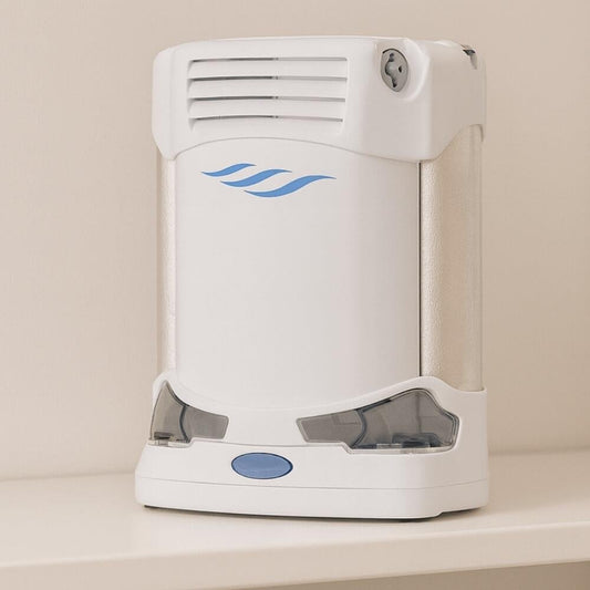 Caire Freestyle Comfort Taşınabilir Oksijen Konsantratör Tetikleme Modlu Oksijen Cihazı - 16 Cell Büyük Batarya