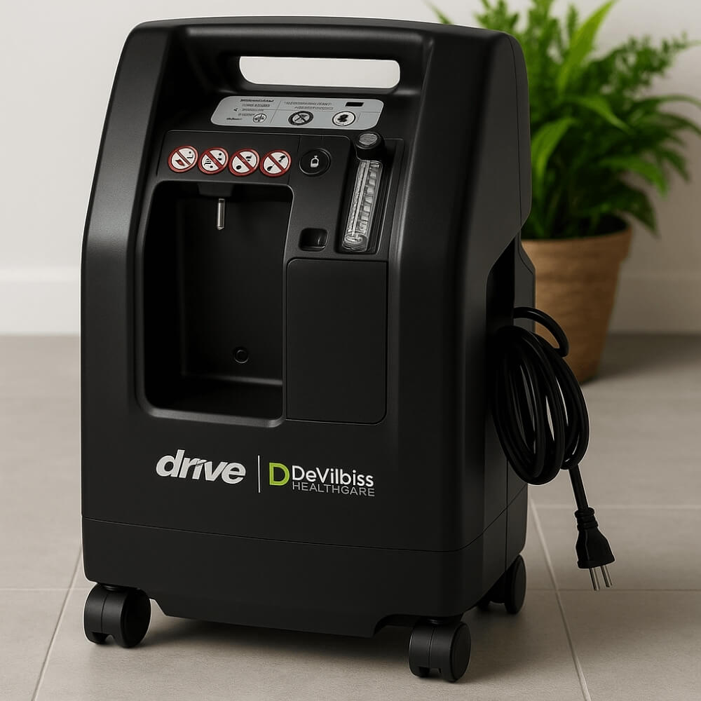Devilbiss Oksijen Konsantratörü - 5 Litre - 525Ks (24 Saat Oksijen Üretebilir)