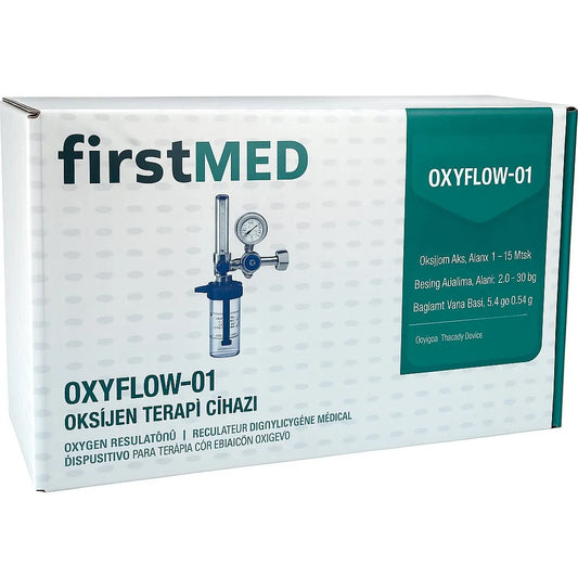 Firstmed Oksijen Terapi Cihazı Manometre Oxyflow-01