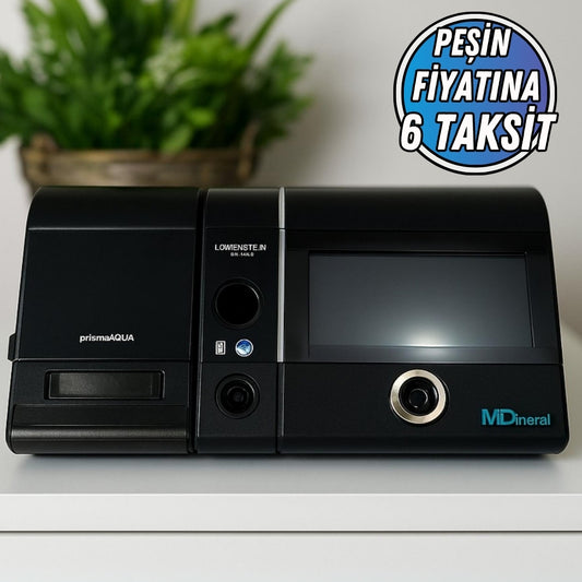 Löwenstein Prisma 25ST BPAP ST (BiLevel ST ) Cihazı + Maske + Nemlendirici