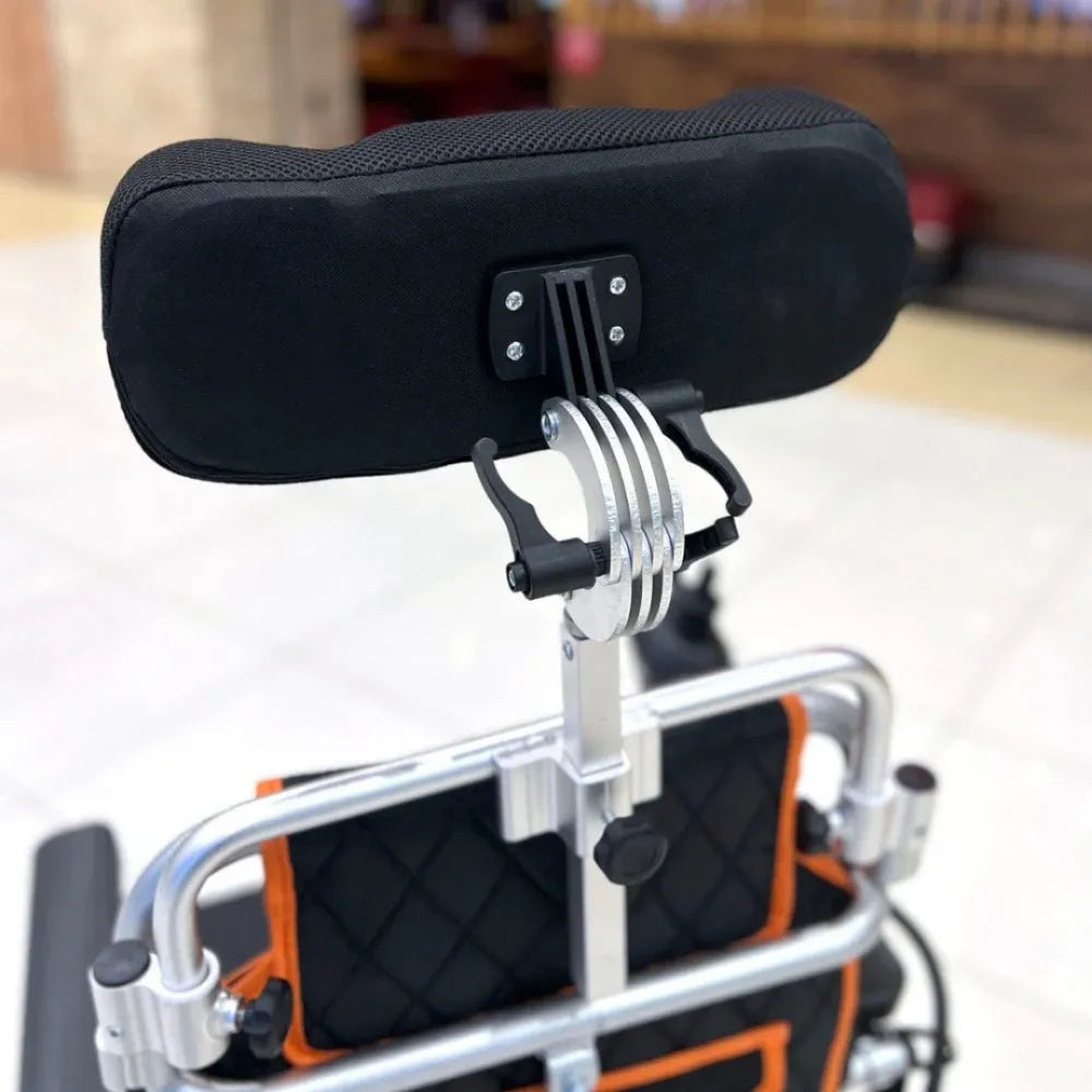 Poylin Hafif Akülü Sandalye P206 (12 Amp Lityum-iyon Pil+Baş Destekli)