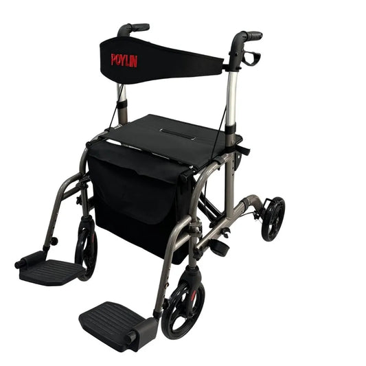 Poylin Ayaklıklı Rollatör Titanyum P777P