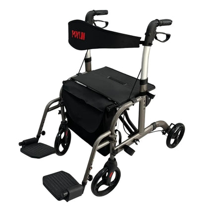 Poylin Ayaklıklı Rollatör Titanyum P777P