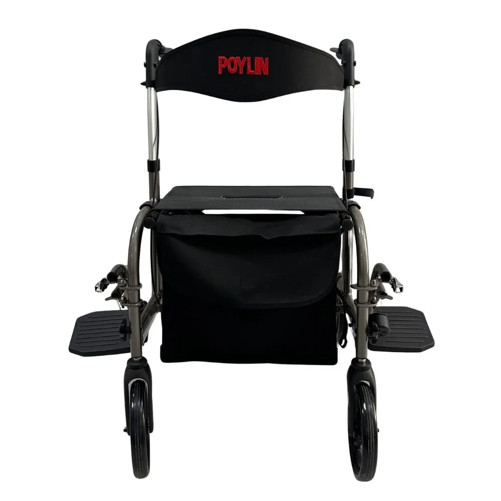 Poylin Ayaklıklı Rollatör Titanyum P777P