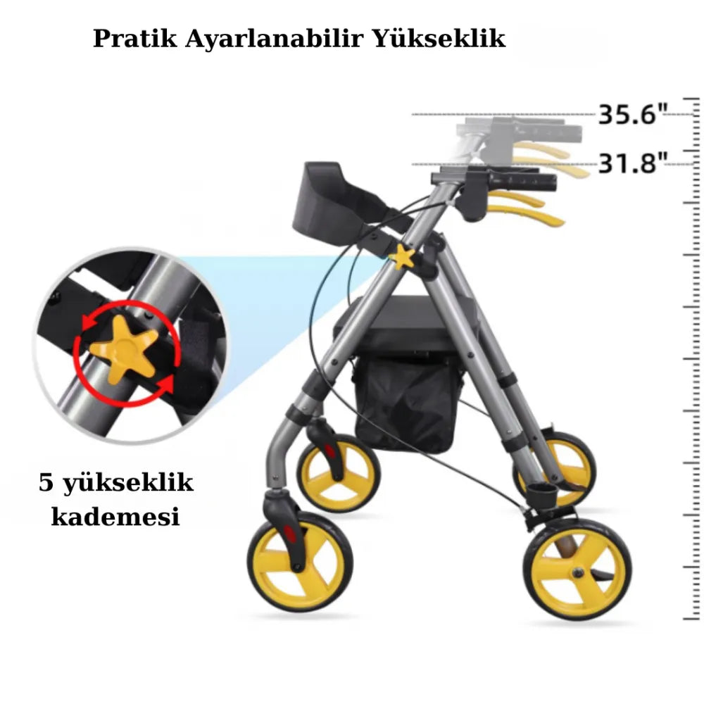 Poylin Ekonomik Rollatör P581