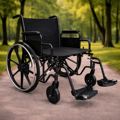 Poylin Büyük Beden Tekerlekli Sandalye P114 XXL (61-66 cm)