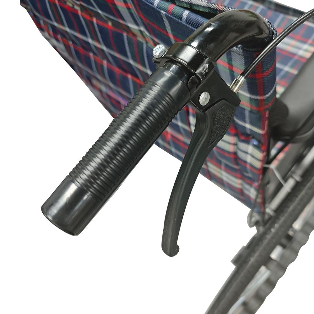 Respirox Manuel Tekerlekli Sandalye Refakatçi Frenli – RMTS01