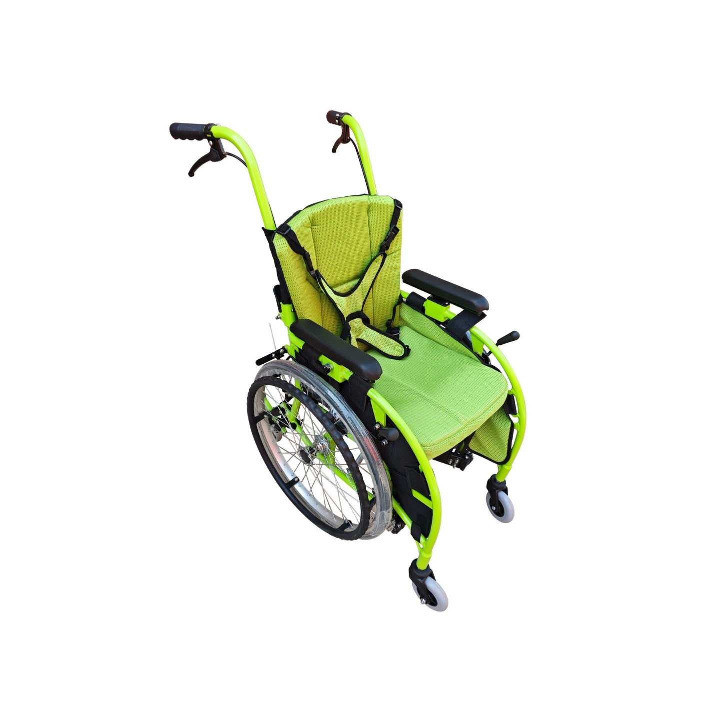 Respirox RCTS-02 Pediatrik Tekerlekli Sandalye | Refakatçi Frenli