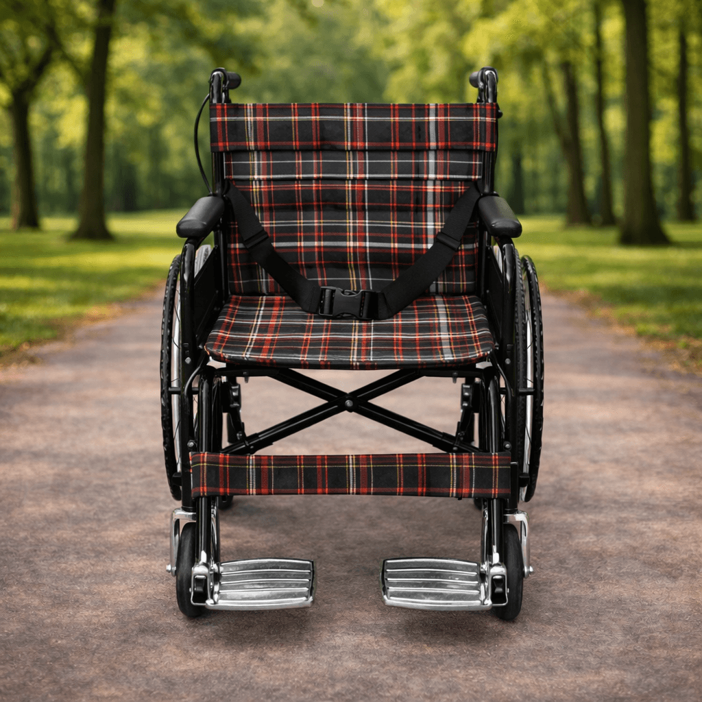 Respirox Manuel Tekerlekli Sandalye Refakatçi Frenli – RMTS01